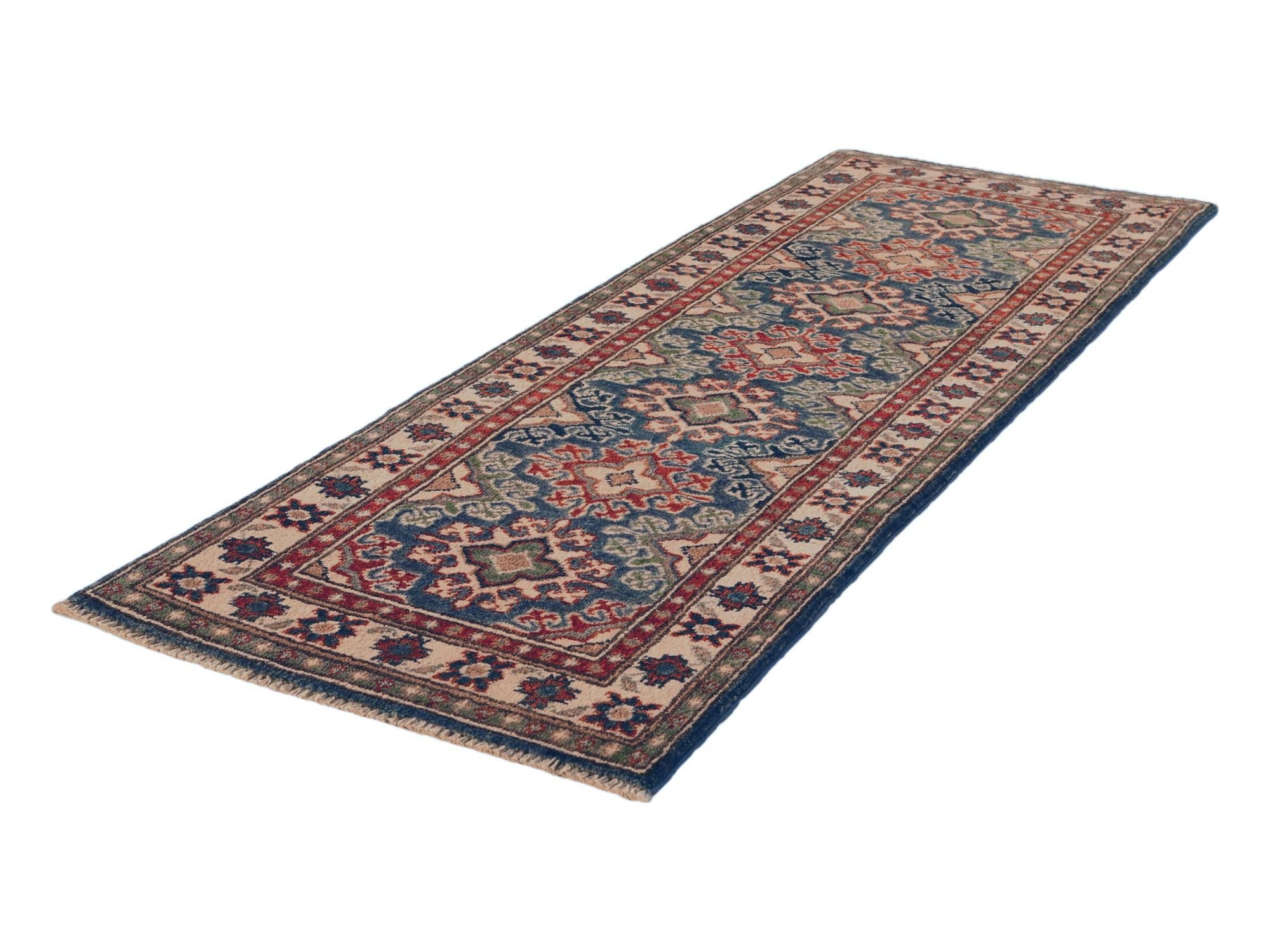 2' 1 x 5' 10 Hand Knotted Kazak Runner Rug