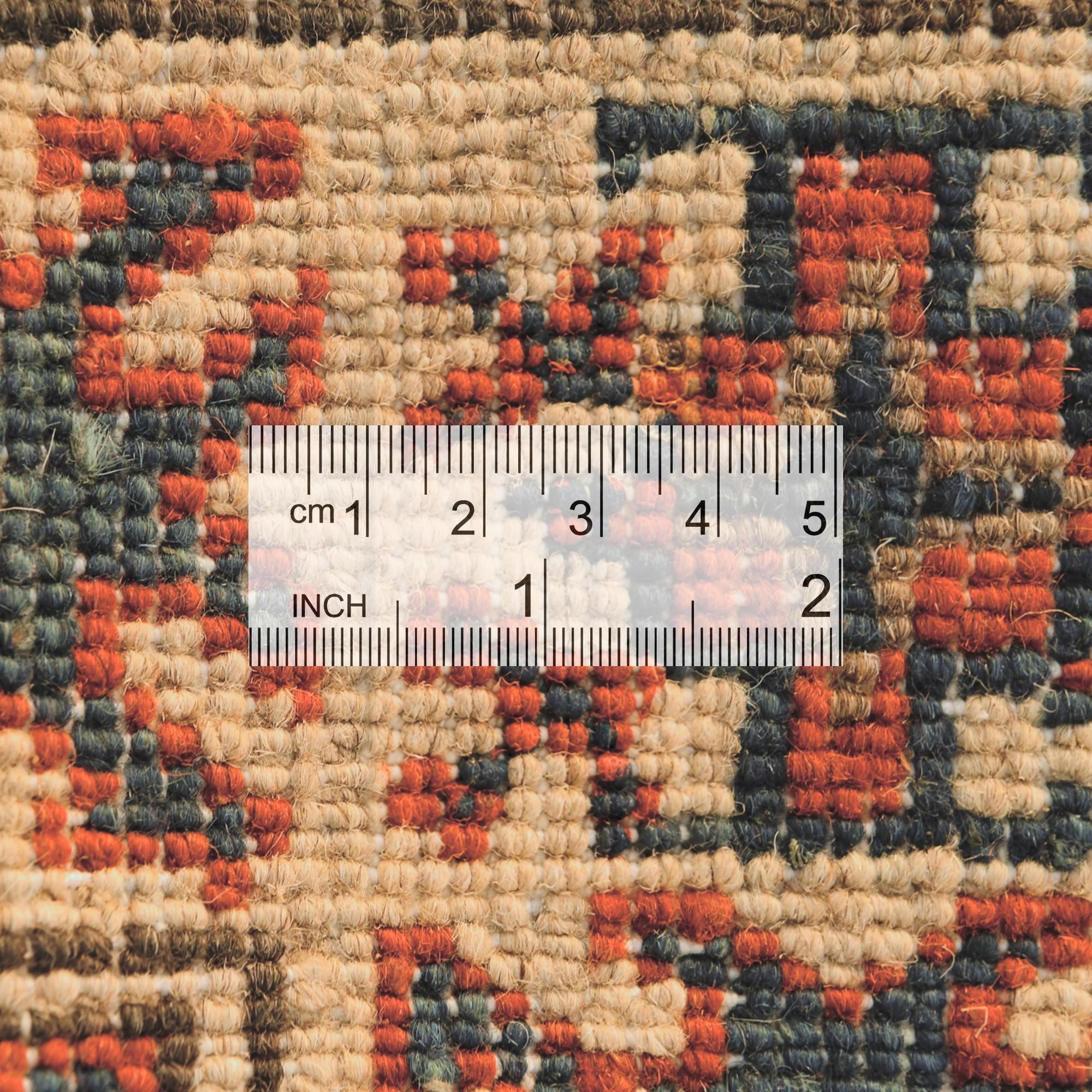 60cm x 185cm Hand Knotted Kazak Runner Rug
