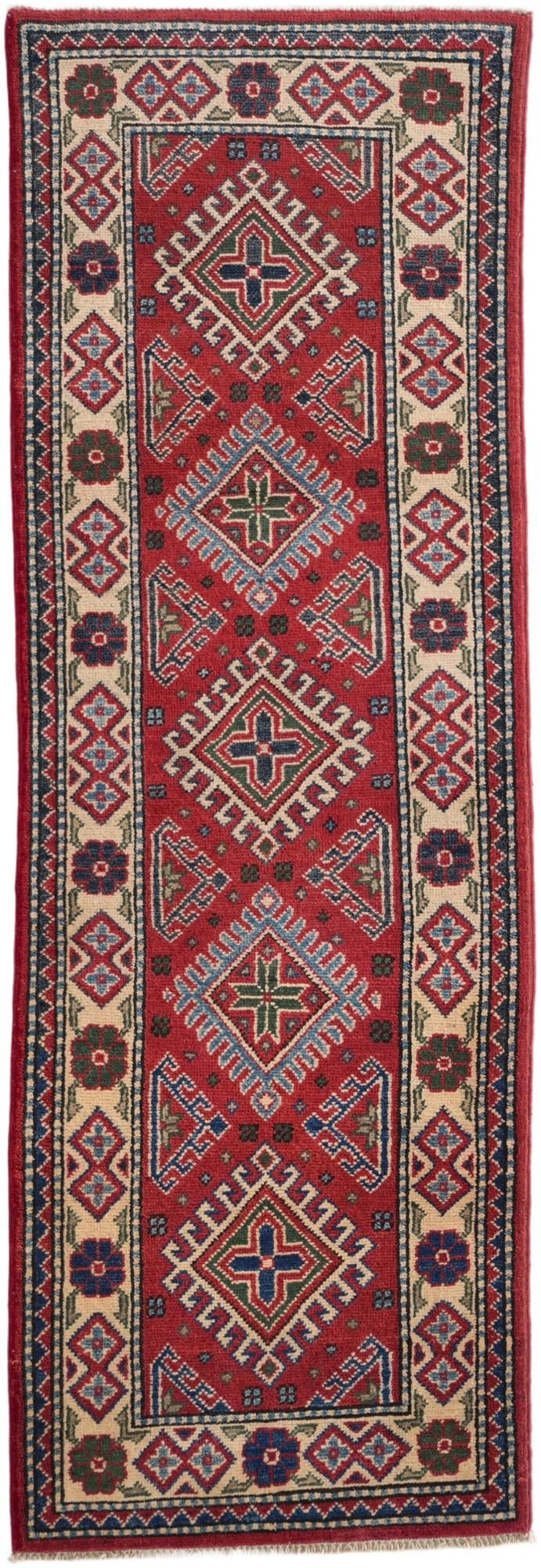 2' x 5' 10 Hand Knotted Kazak Runner Rug