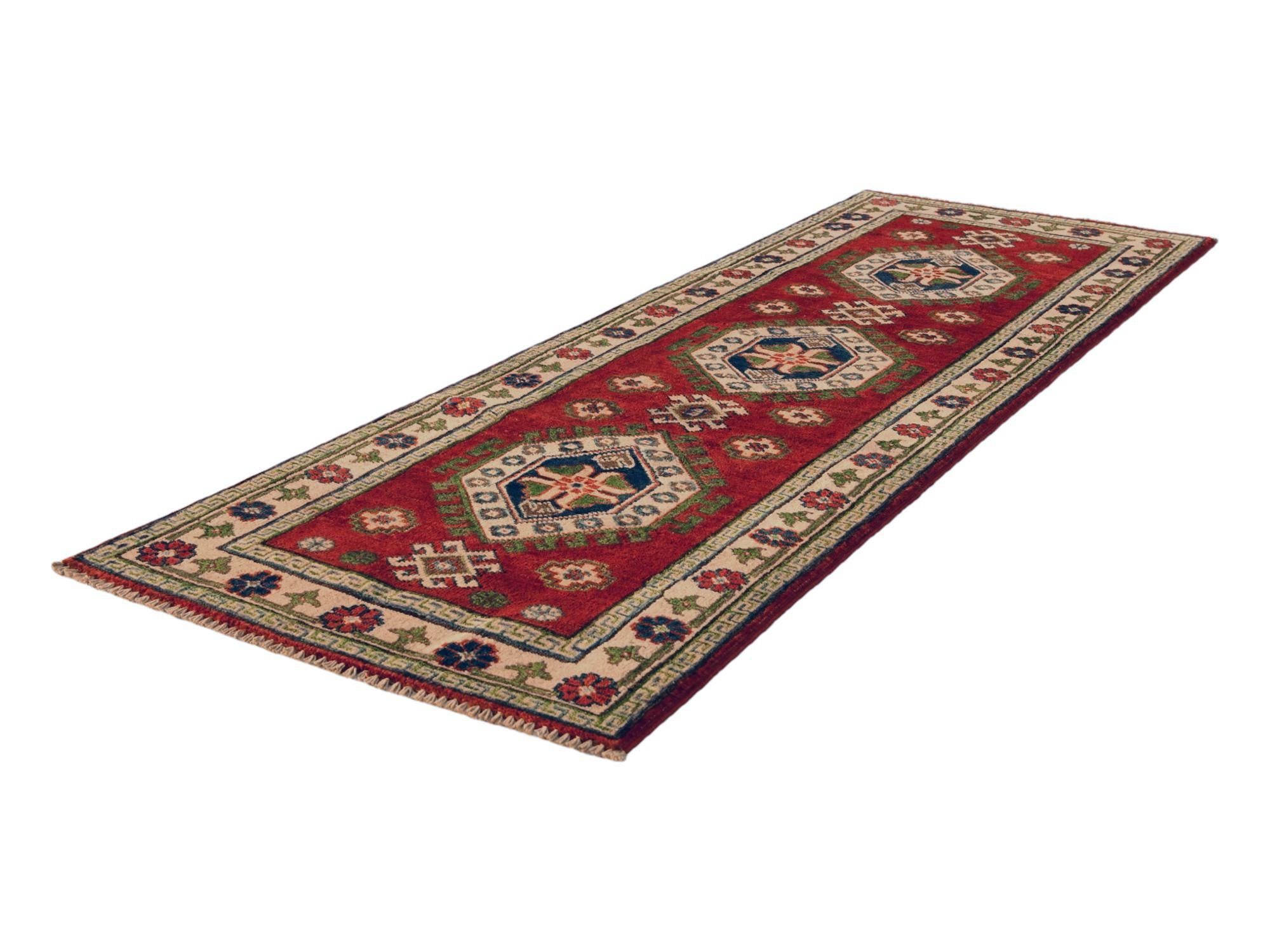 2' x 6' Hand Knotted Kazak Runner Rug