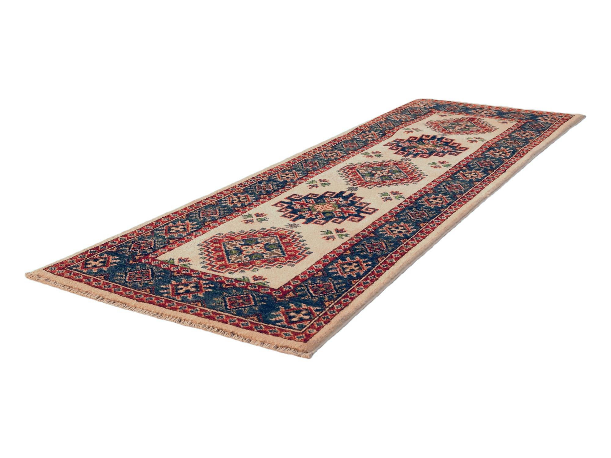 2' x 6' Hand Knotted Kazak Runner Rug