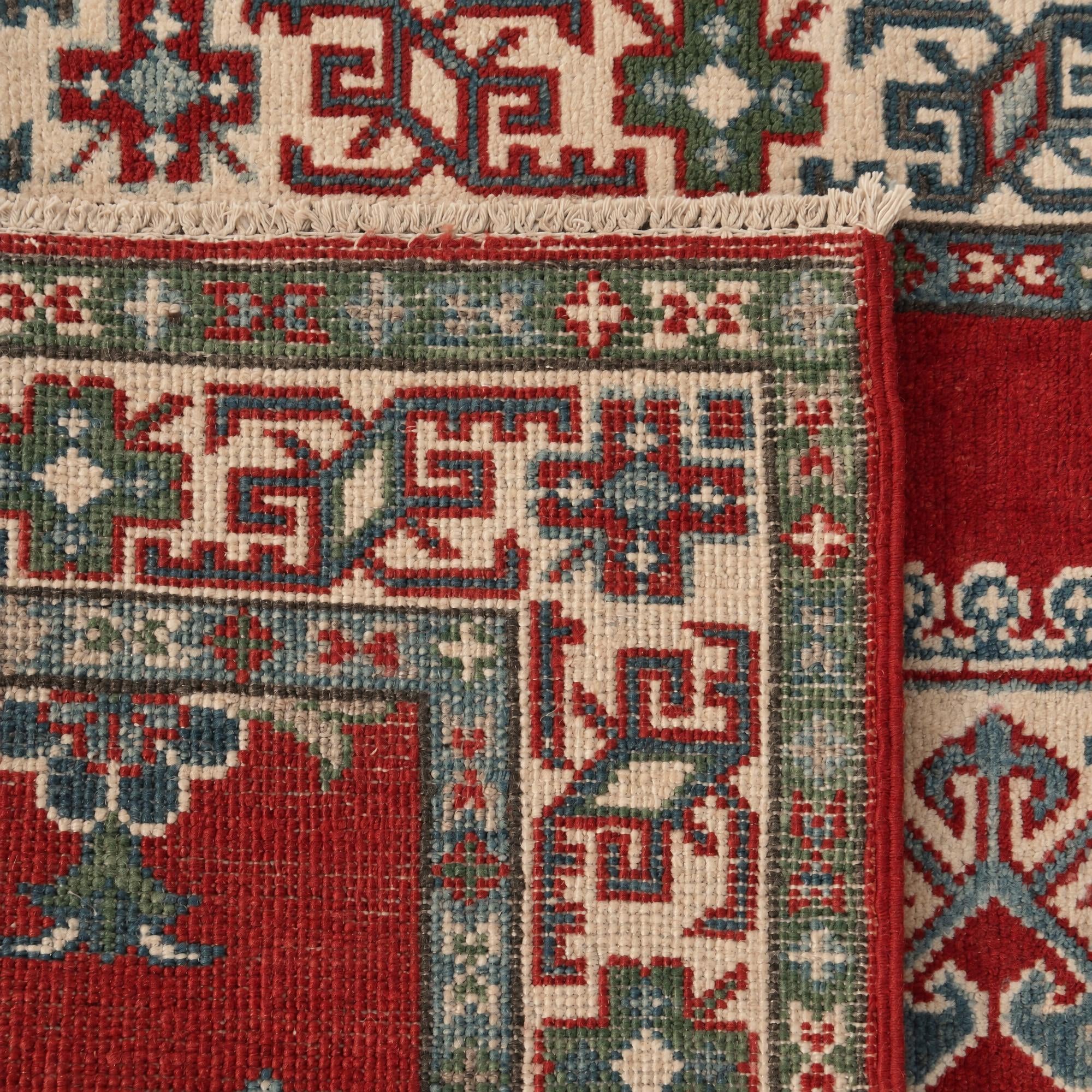 2' 9 x 9' 10 Hand Knotted Kazak Runner Rug
