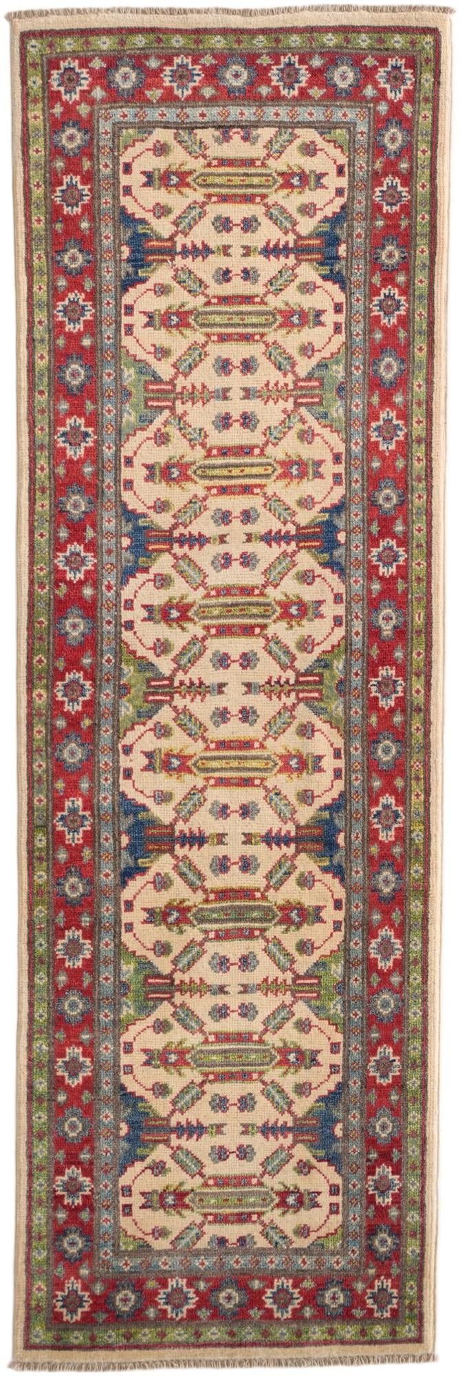 2' x 6' Hand Knotted Kazak Runner Rug