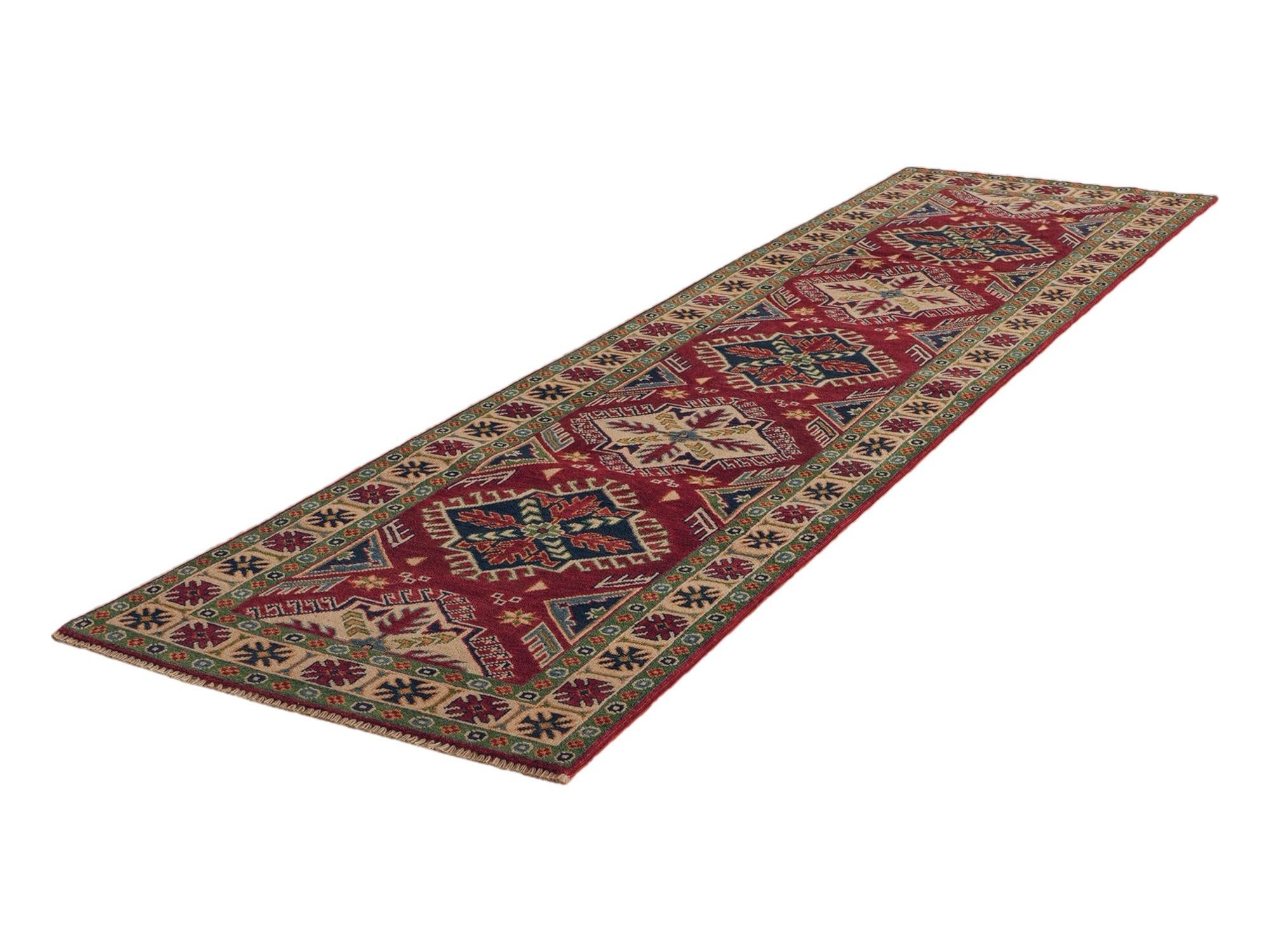 Detail image 4 of 10: 2' 7 x 9' 11 Hand Knotted Kazak Runner Rug