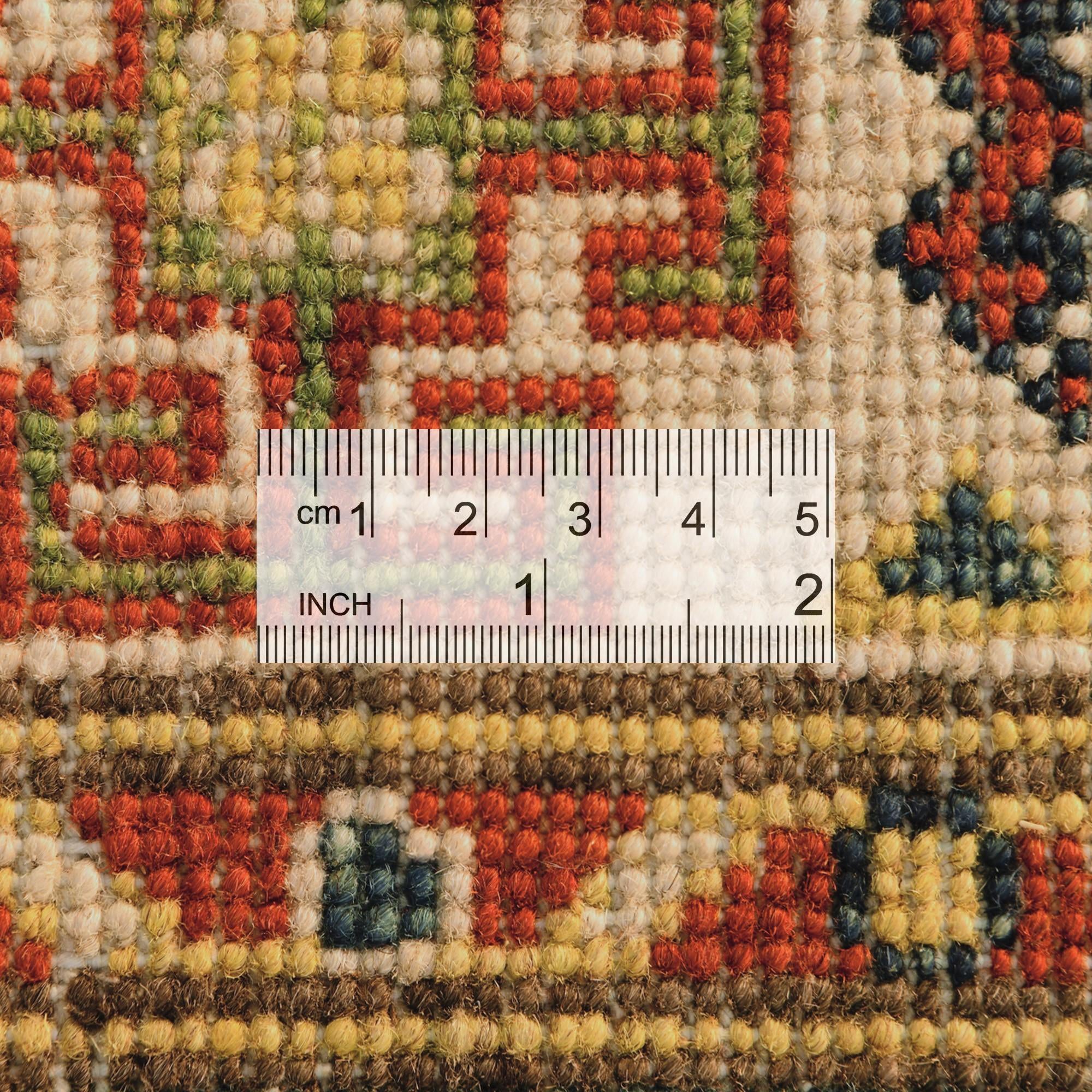 80cm x 295cm anudado a mano Kazak Alfombra Pasillera
