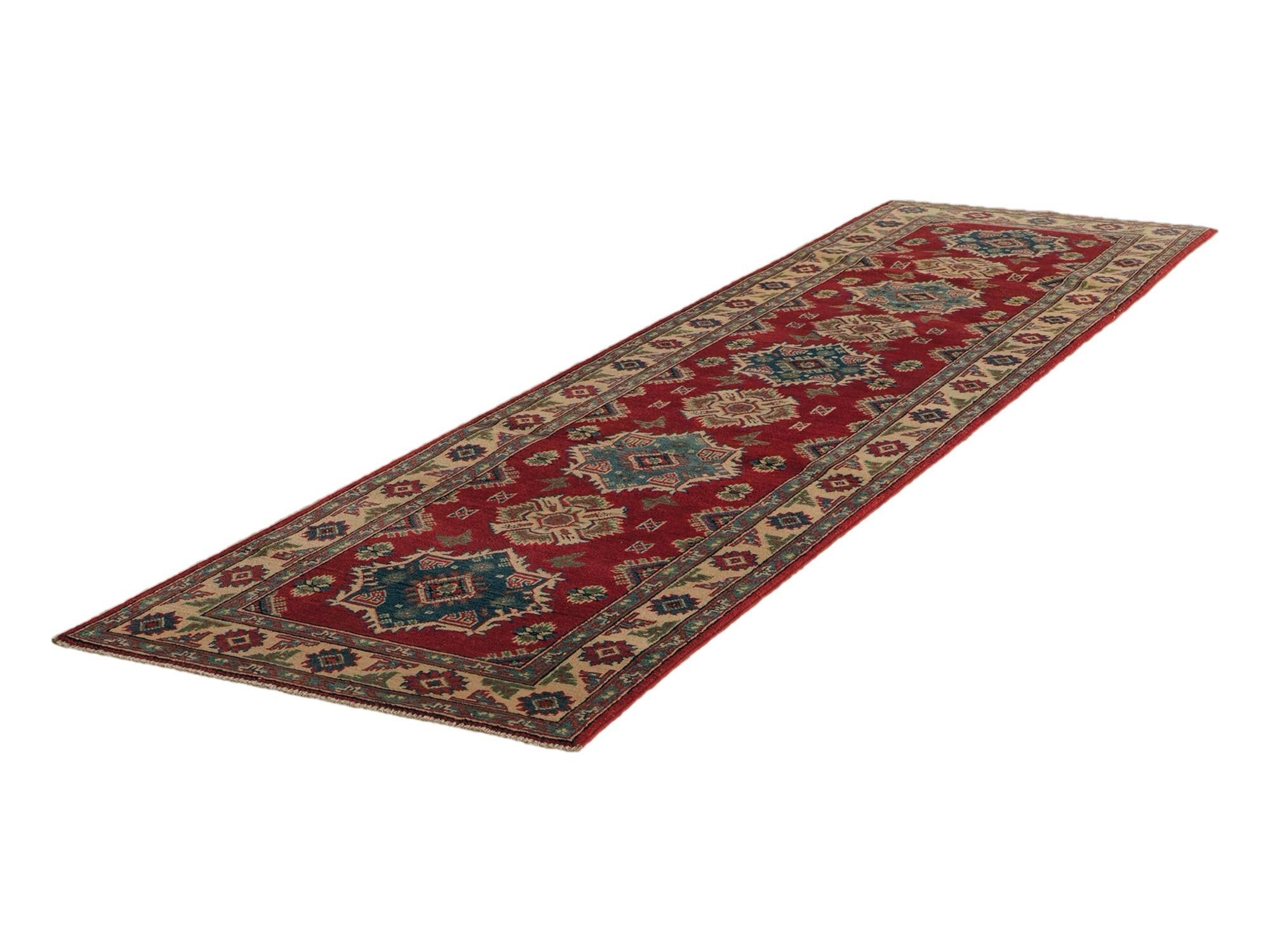 Detail image 4 of 10: 2' 8 x 10' 2 Hand Knotted Kazak Runner Rug