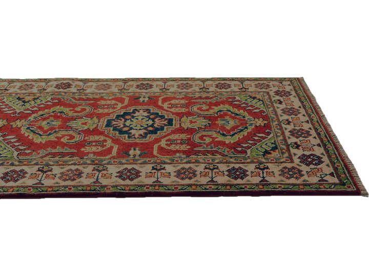 2' 9 x 10' Hand Knotted Kazak Runner Rug