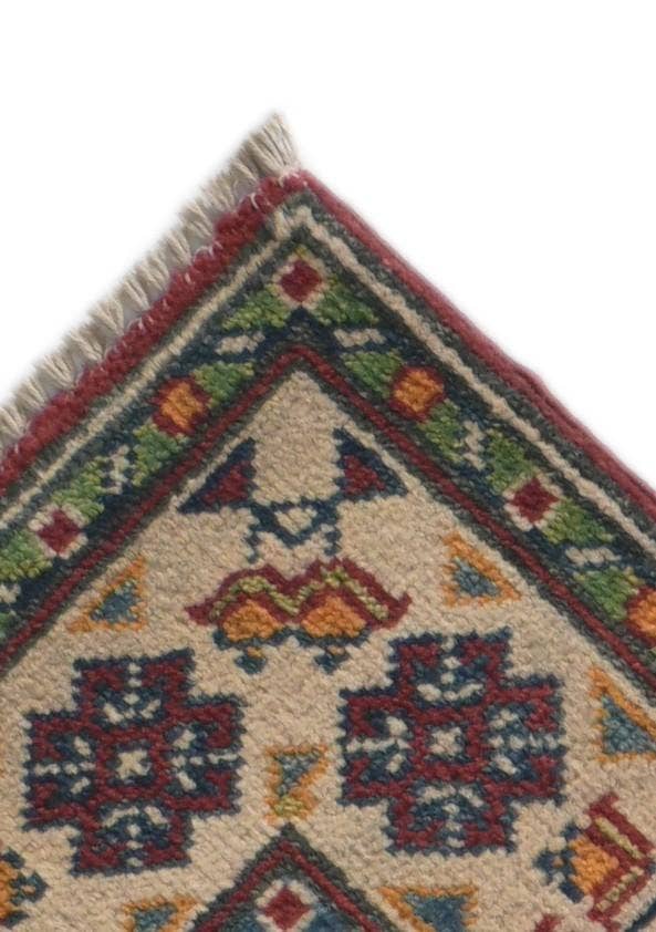 Detail image of 2' 9 x 10' Hand Knotted Kazak Runner Rug