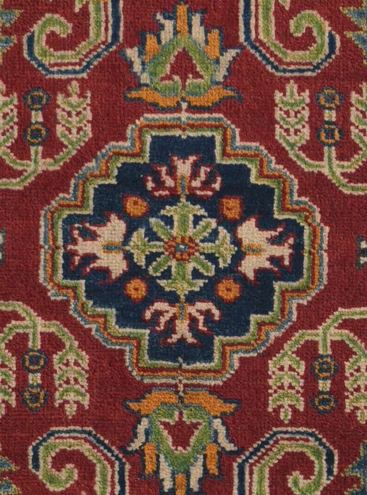 2' 9 x 10' Hand Knotted Kazak Runner Rug