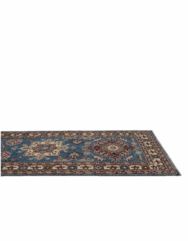 Detail image of 2' 10 x 10' Hand Knotted Kazak Runner Rug