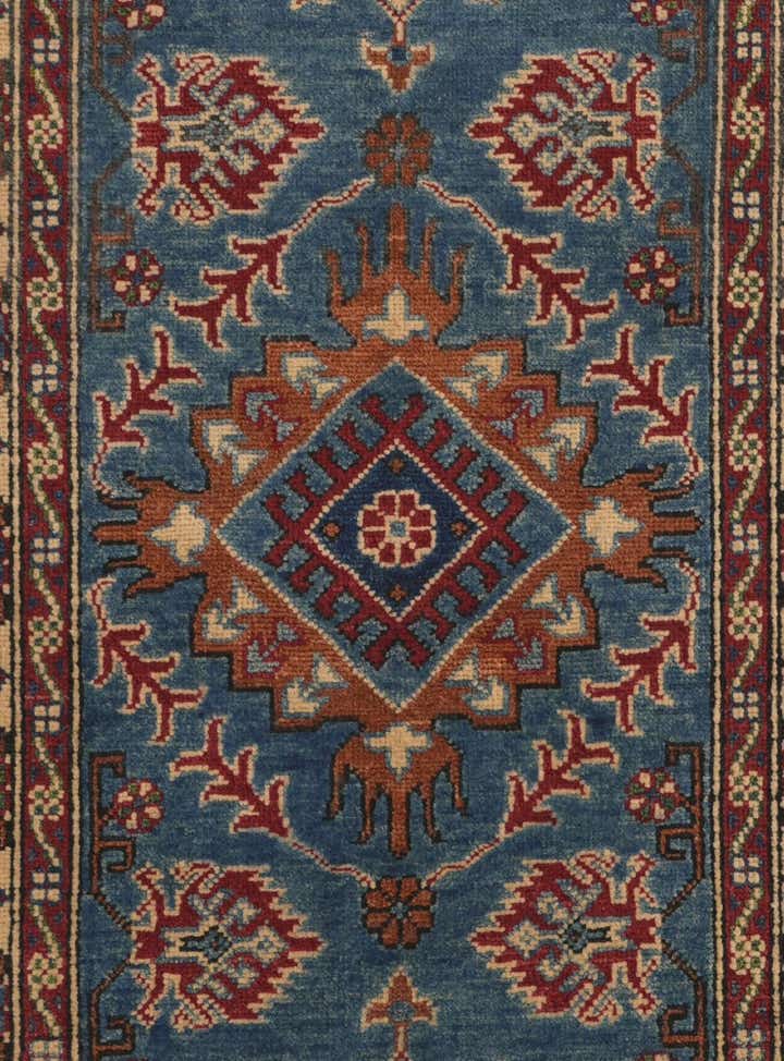 2' 10 x 10' Hand Knotted Kazak Runner Rug