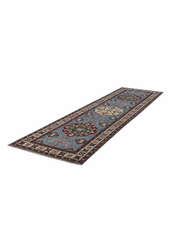 2' 8 x 9' 11 Hand Knotted Kazak Runner Rug