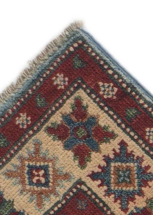 2' 8 x 9' 11 Hand Knotted Kazak Runner Rug