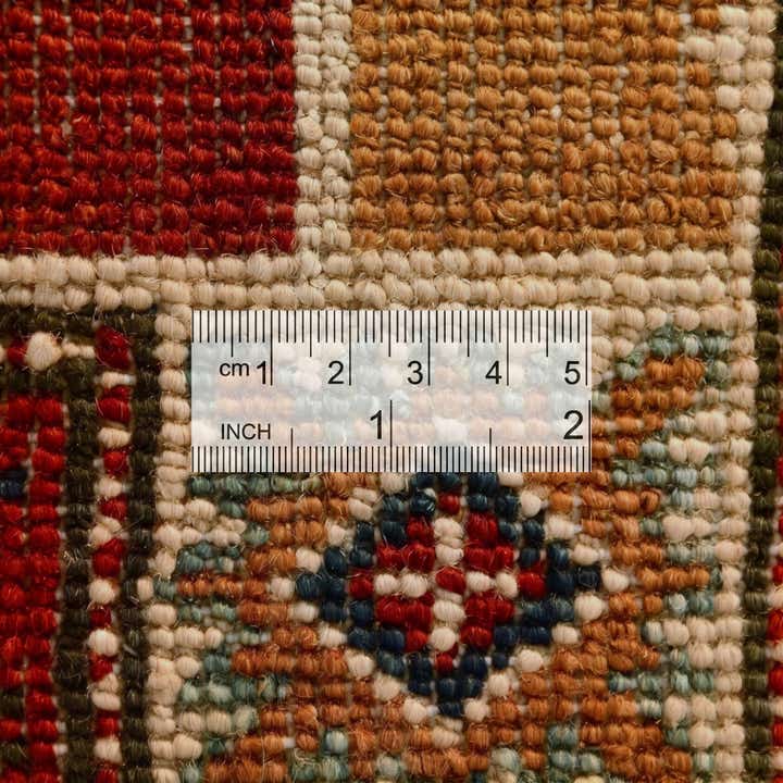 2' 8 x 9' 11 Hand Knotted Kazak Runner Rug