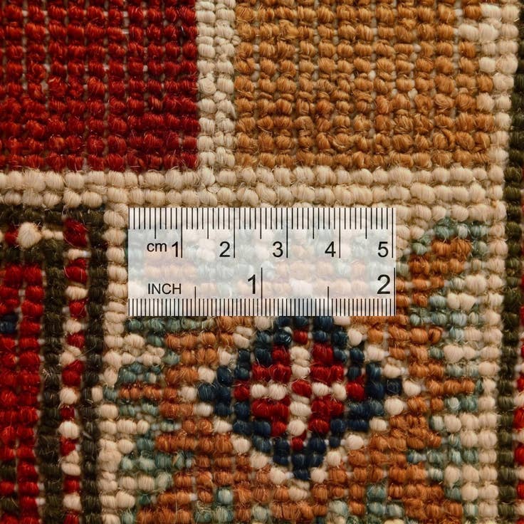 Detail image of 2' 8 x 9' 11 Hand Knotted Kazak Runner Rug