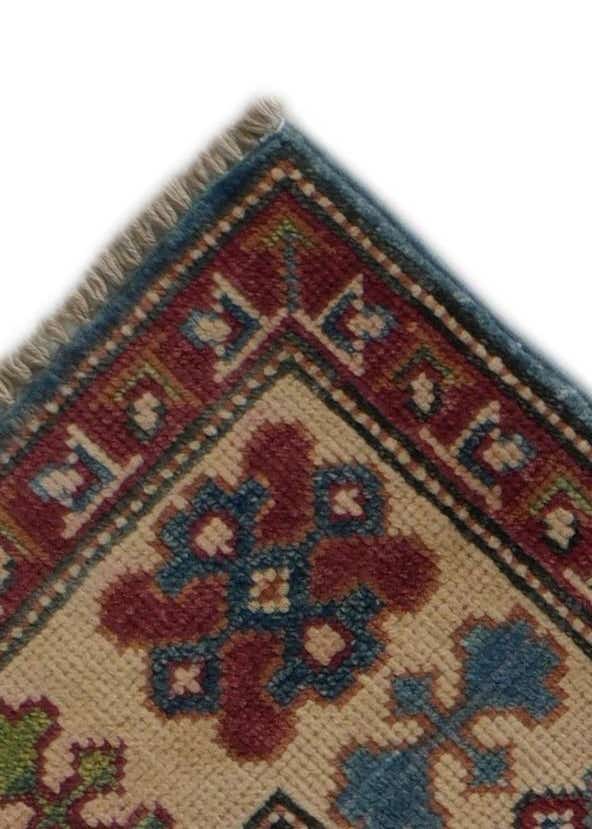 2' 10 x 9' 11 Hand Knotted Kazak Runner Rug