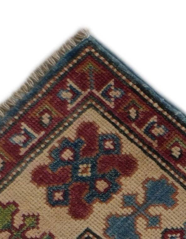 Detail image of 2' 10 x 9' 11 Hand Knotted Kazak Runner Rug