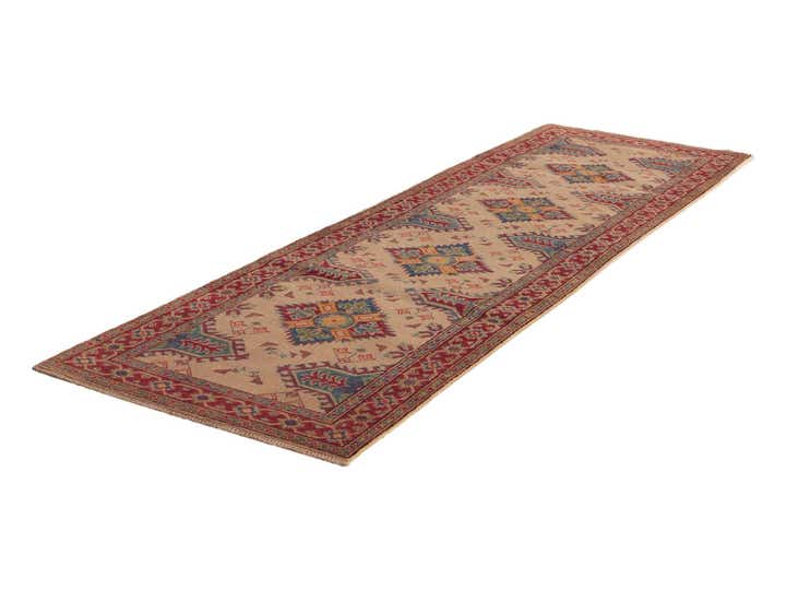 85cm x 285cm Handgeknüpft Kazak Läufer Teppich