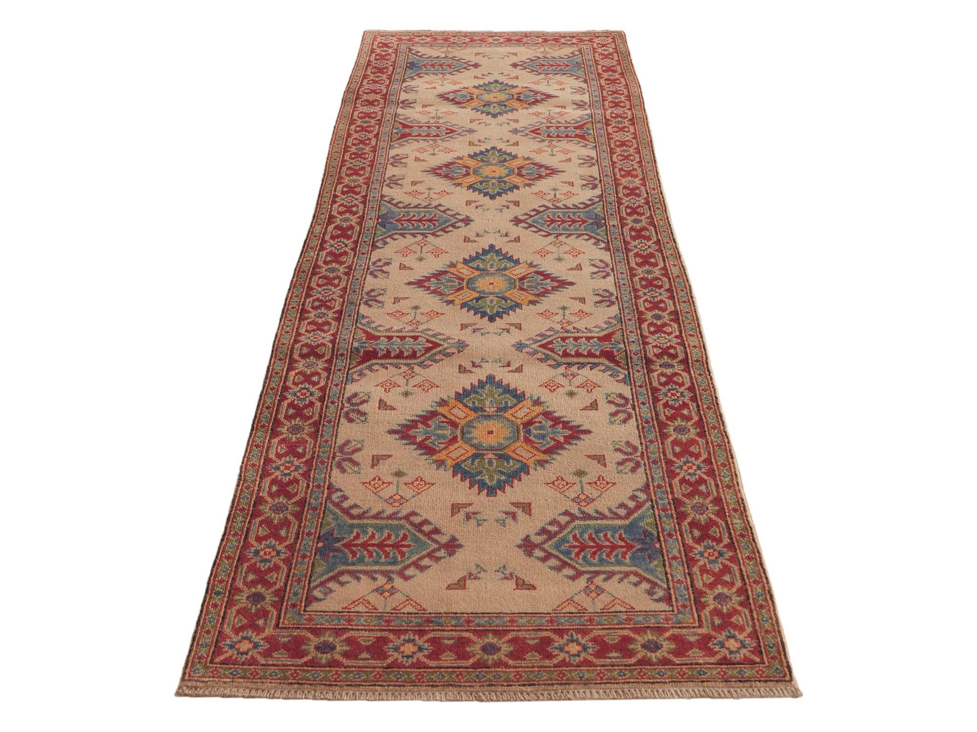 Detail image 5 of 11: 2' 9 x 9' 5 Hand Knotted Kazak Runner Rug