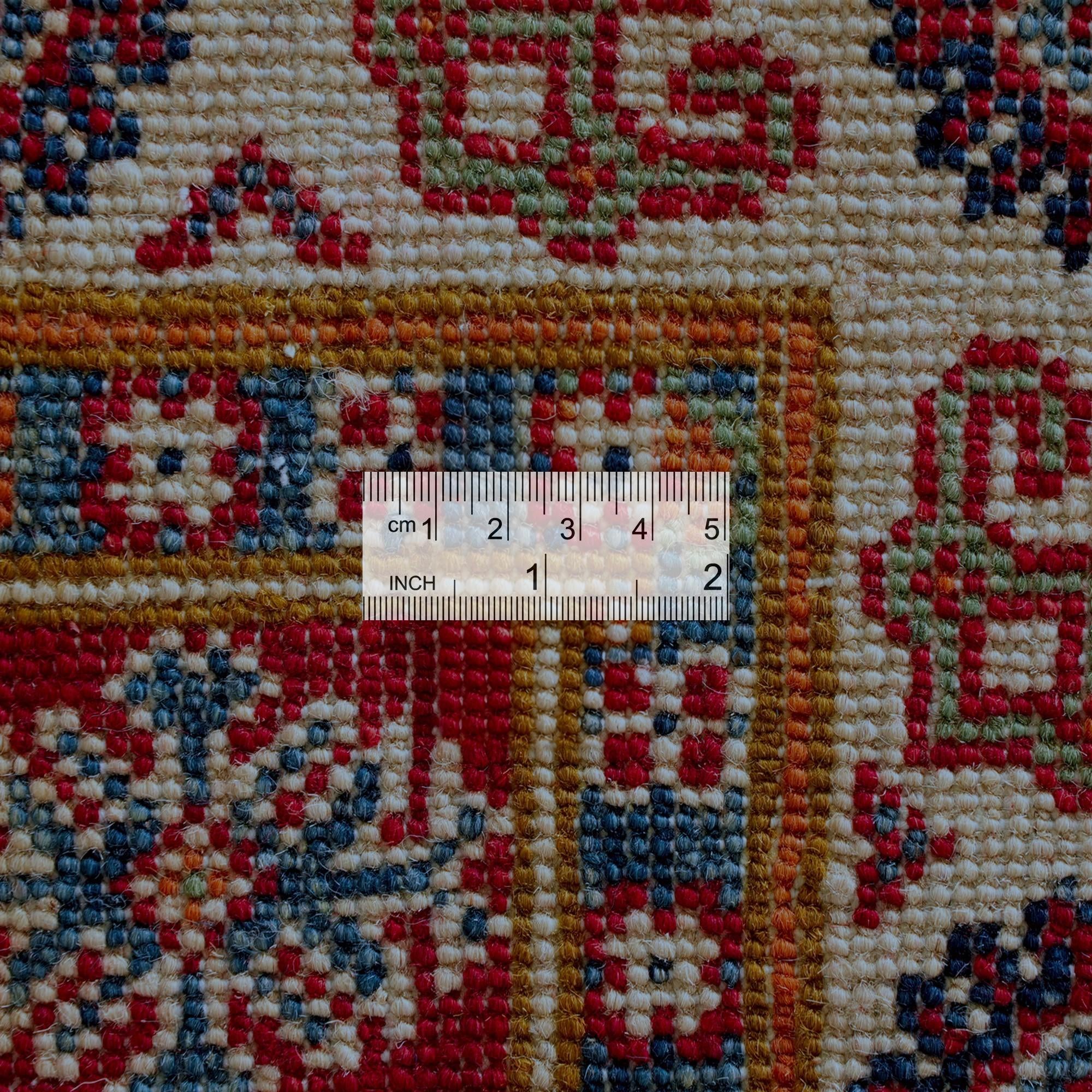 Detail image 9 of 11: 2' 9 x 10' 1 Hand Knotted Kazak Runner Rug