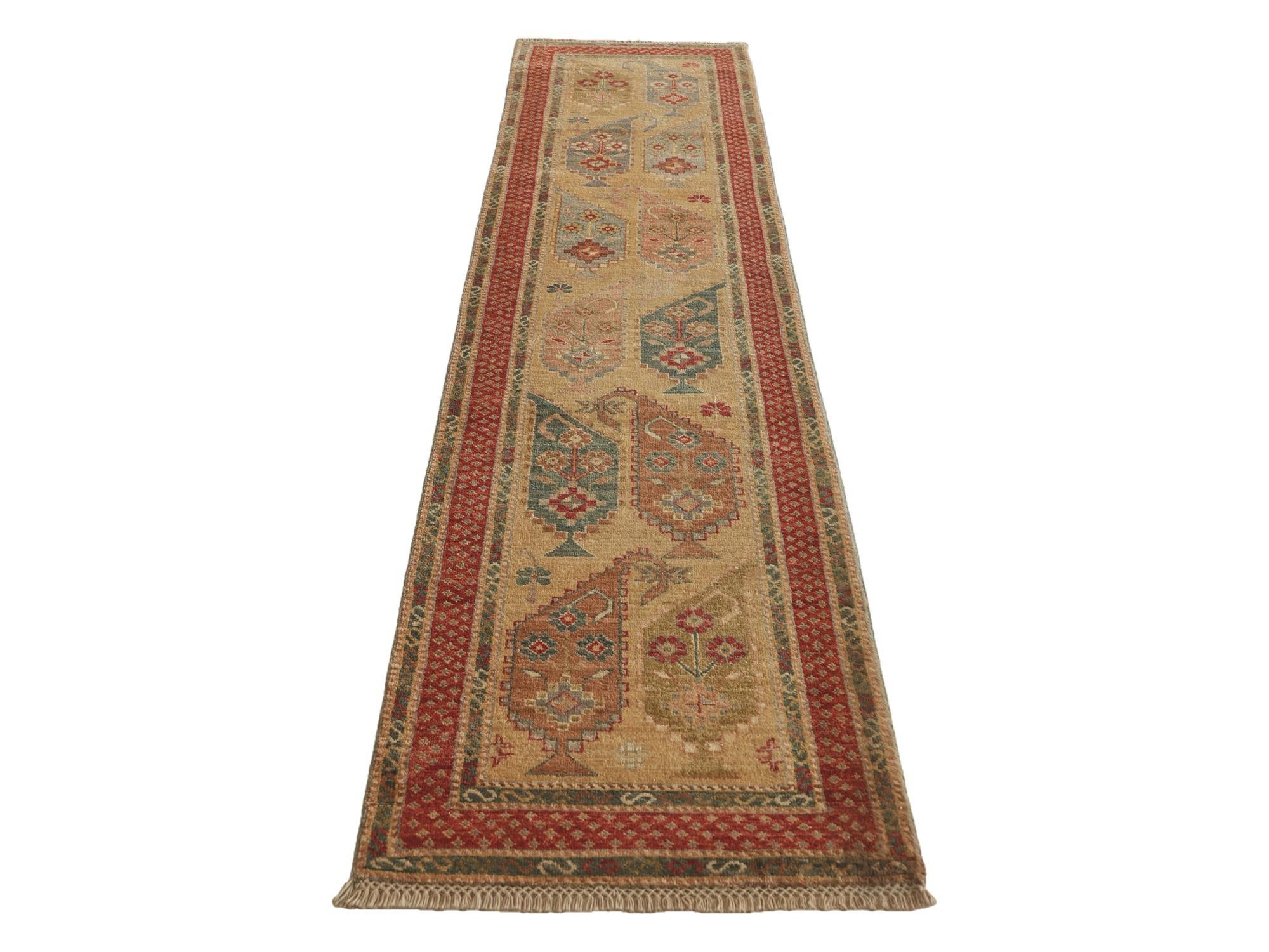 Detail image 5 of 9: 2' 1 x 8' 10 Hand Knotted Kazak Runner Rug