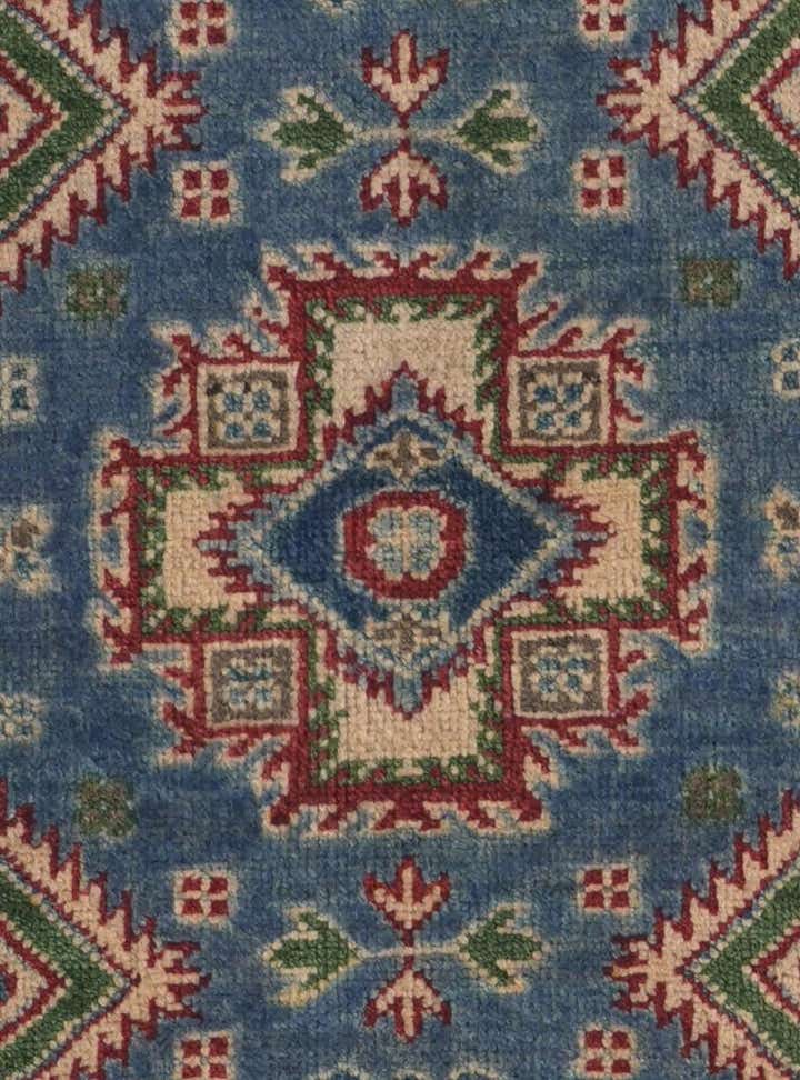 2' 8 x 9' 9 Hand Knotted Kazak Runner Rug