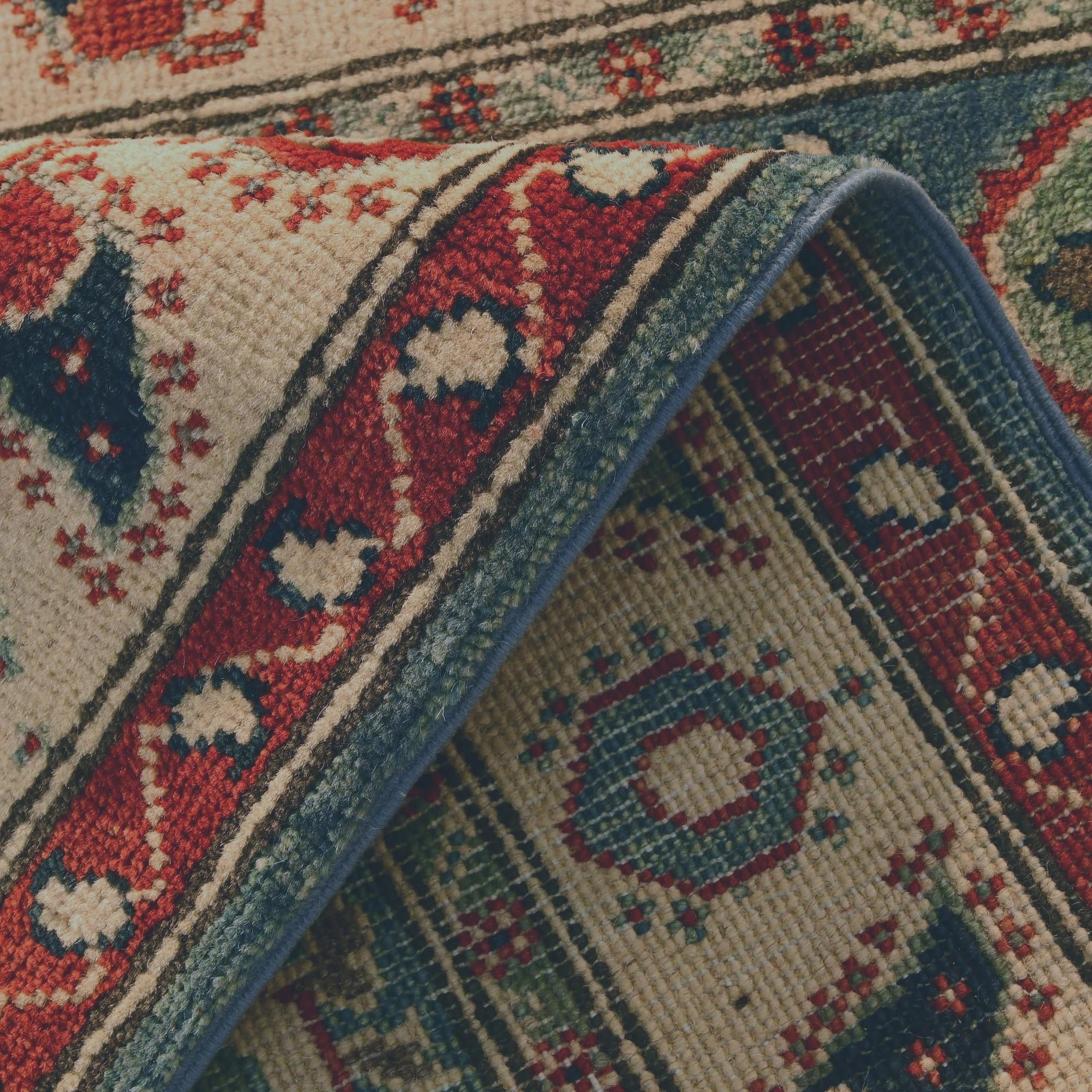 2' 7 x 9' 7 Hand Knotted Kazak Runner Rug