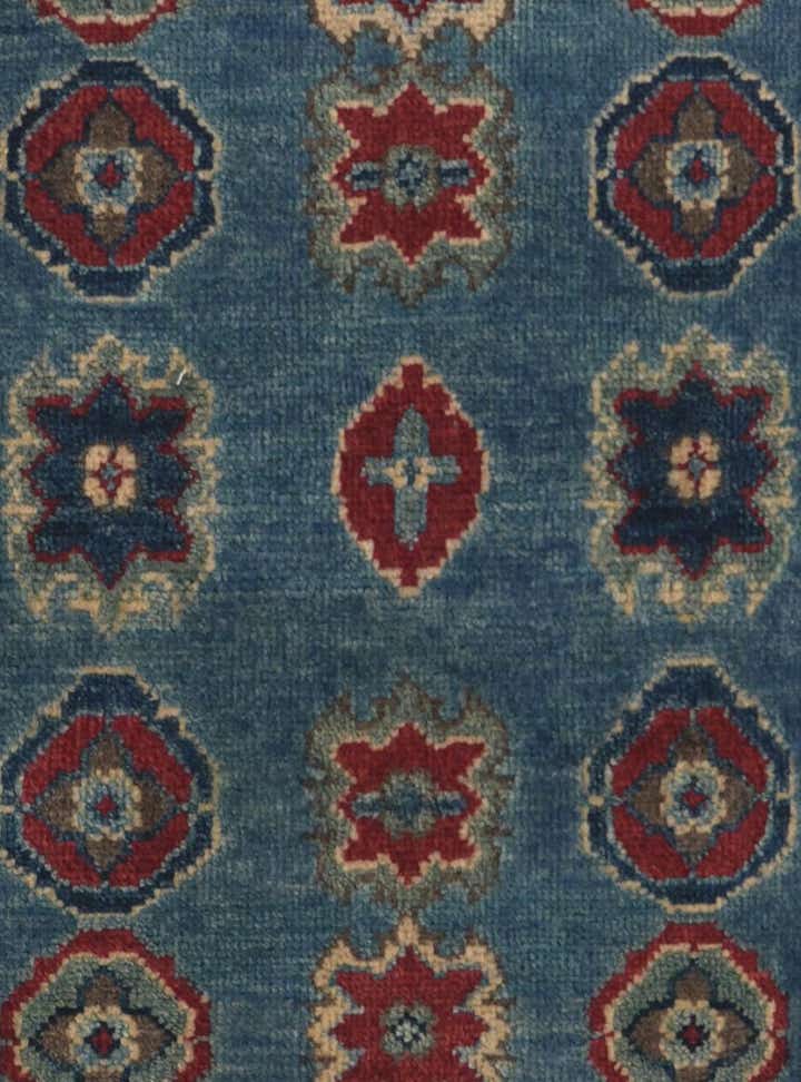 2' 7 x 9' 7 Hand Knotted Kazak Runner Rug