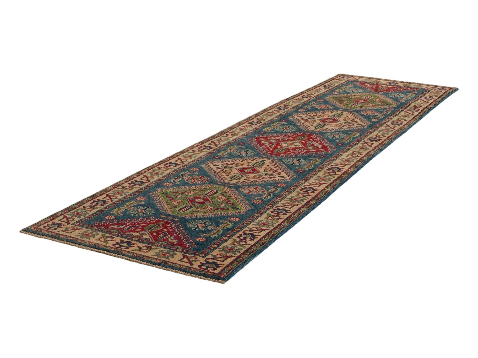 Detail image 4 of 11: 2' 6 x 9' 7 Hand Knotted Kazak Runner Rug