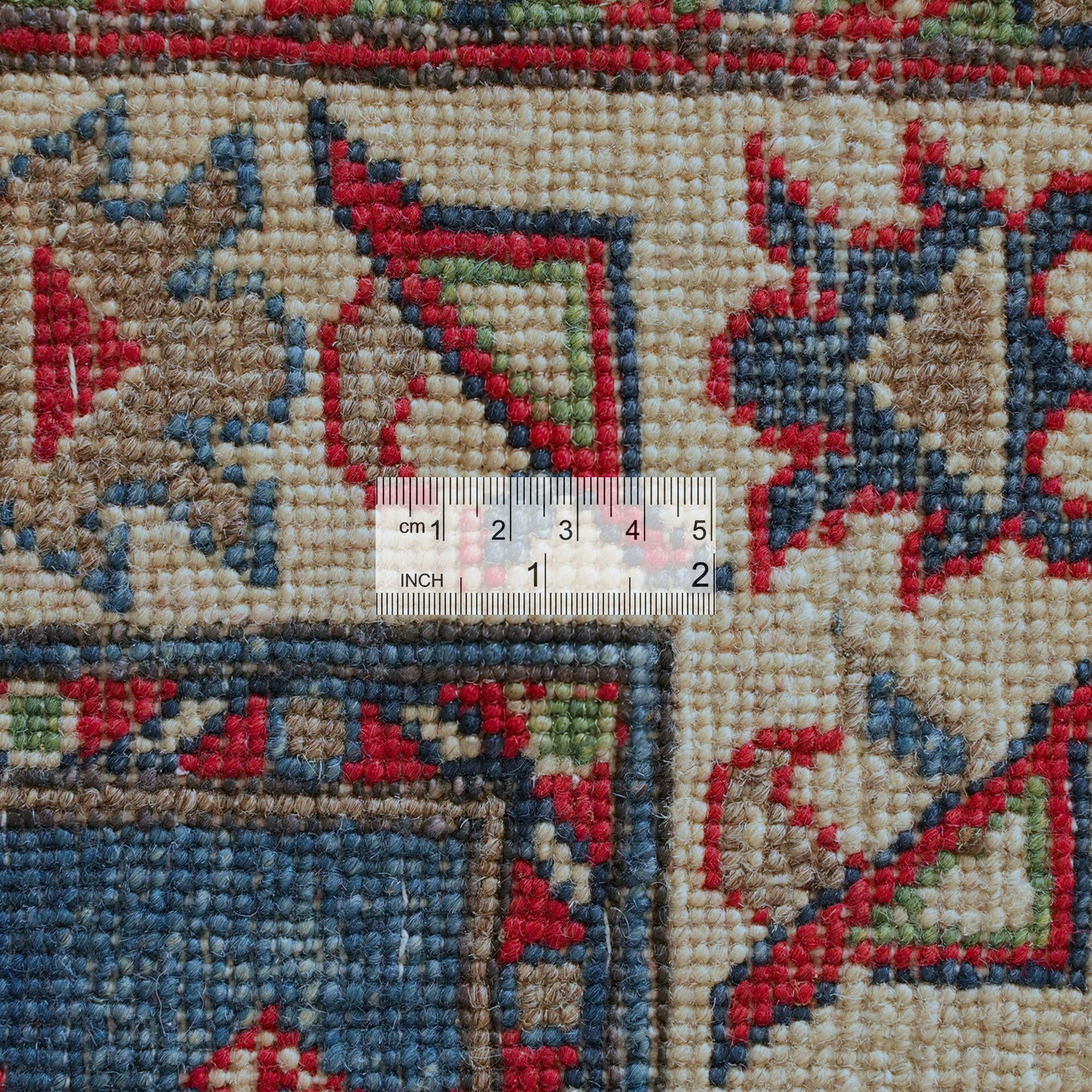 Detail image 9 of 11: 2' 6 x 9' 7 Hand Knotted Kazak Runner Rug