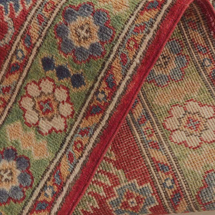 2' 7 x 13' 3 Hand Knotted Kazak Runner Rug