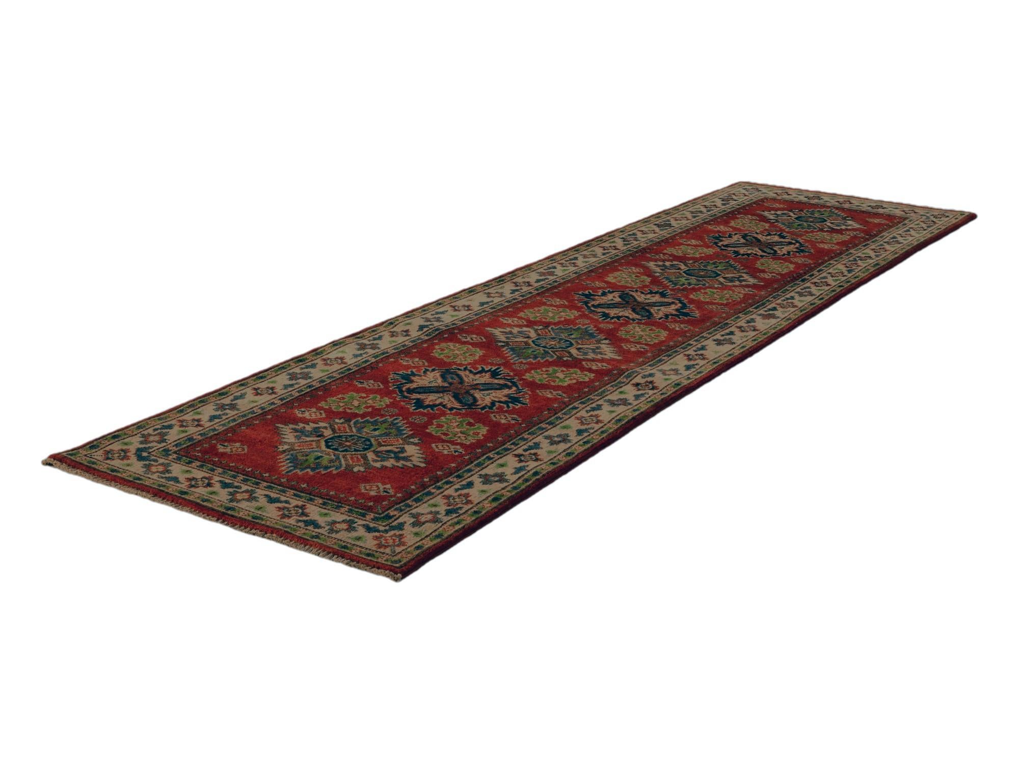 2' 9 x 9' 9 Hand Knotted Kazak Runner Rug