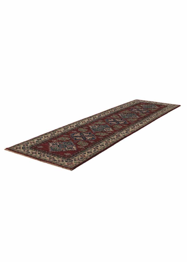2' 9 x 9' 9 Hand Knotted Kazak Runner Rug