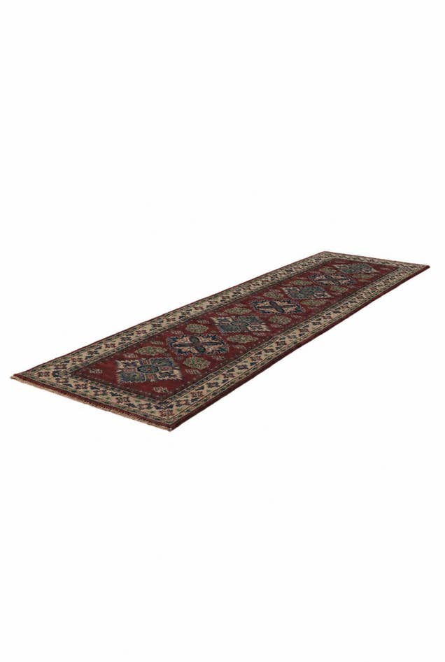 Detail image of 2' 9 x 9' 9 Hand Knotted Kazak Runner Rug