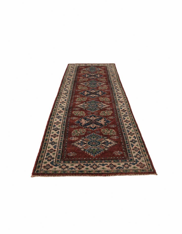 Detail image of 2' 9 x 9' 9 Hand Knotted Kazak Runner Rug
