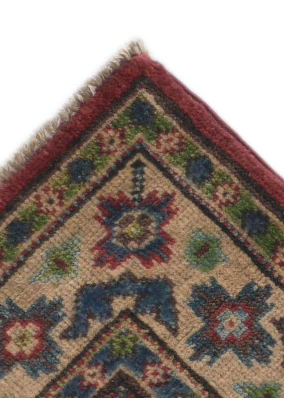 2' 9 x 9' 9 Hand Knotted Kazak Runner Rug