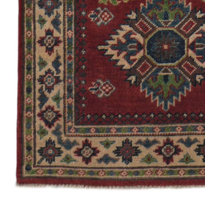 2' 9 x 9' 9 Hand Knotted Kazak Runner Rug