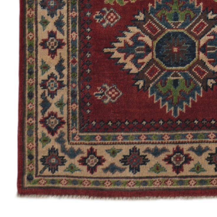 Detail image of 2' 9 x 9' 9 Hand Knotted Kazak Runner Rug