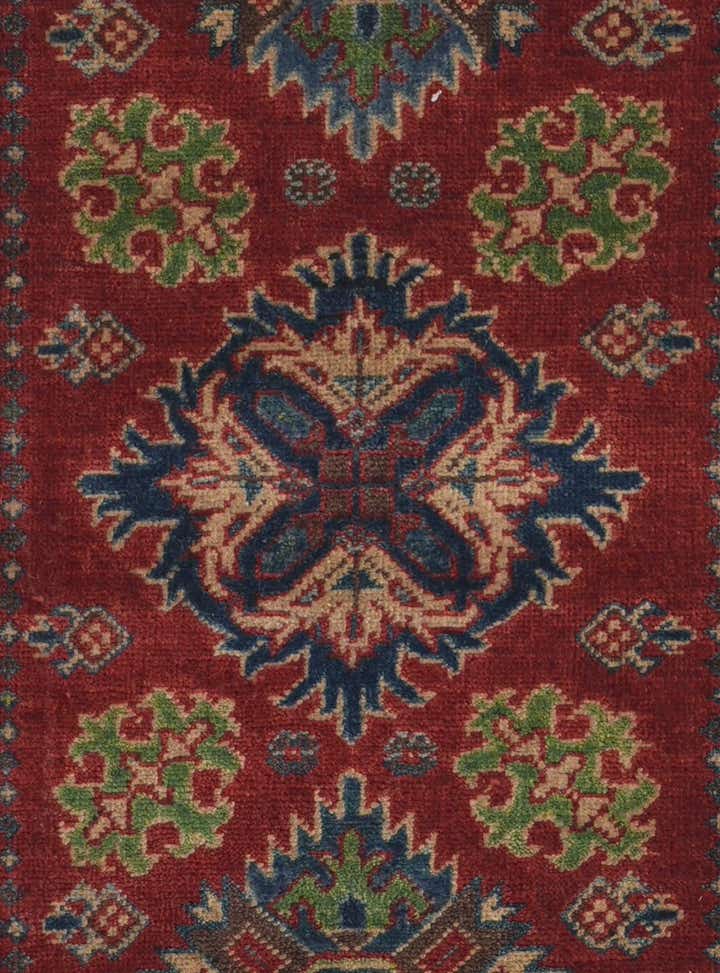 2' 9 x 9' 9 Hand Knotted Kazak Runner Rug