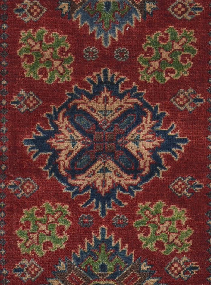 Detail image of 2' 9 x 9' 9 Hand Knotted Kazak Runner Rug