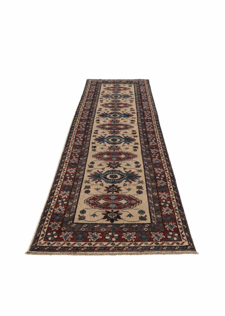 2' 7 x 9' 10 Hand Knotted Kazak Runner Rug