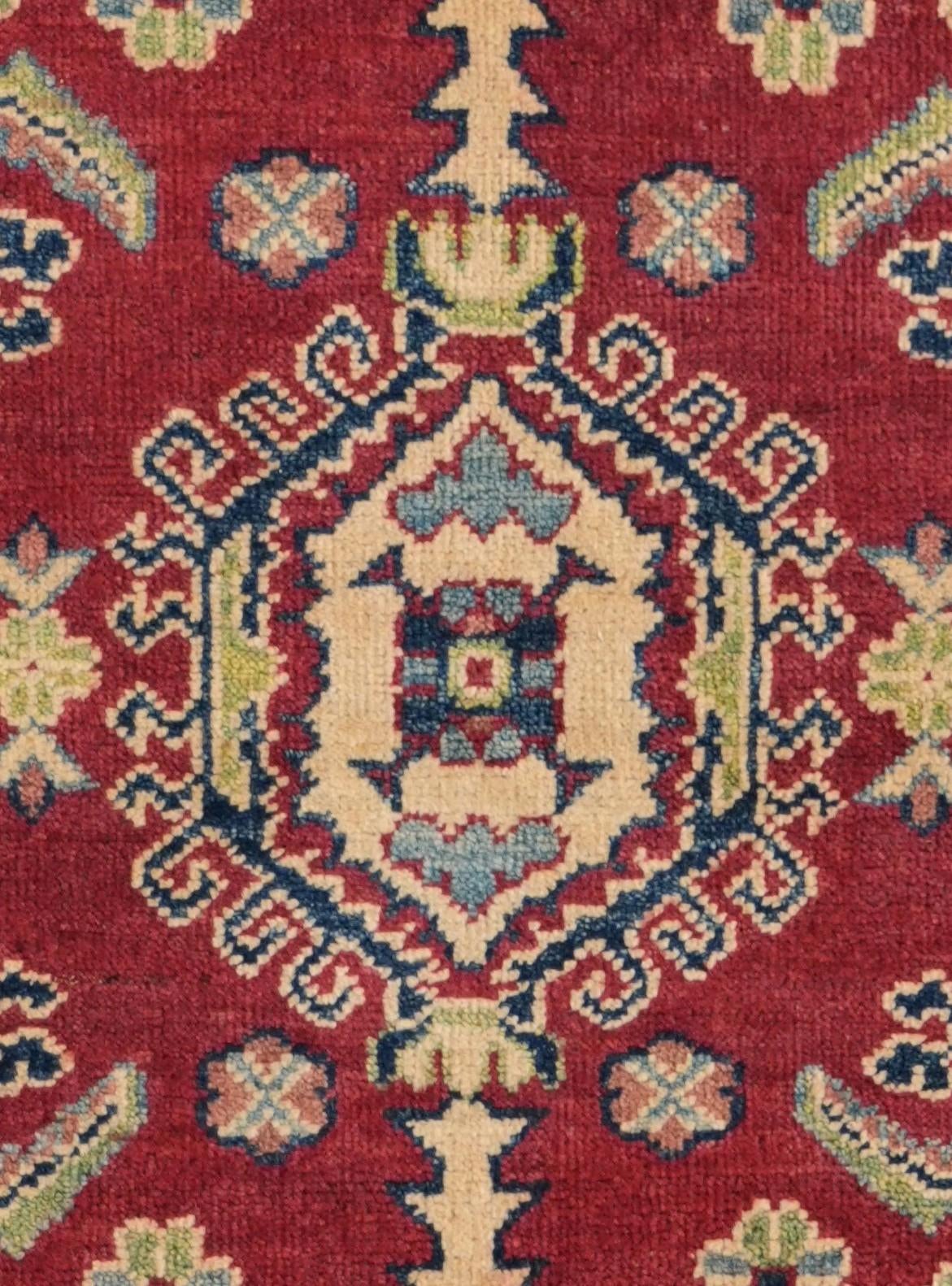 2' 9 x 8' 6 Hand Knotted Kazak Runner Rug