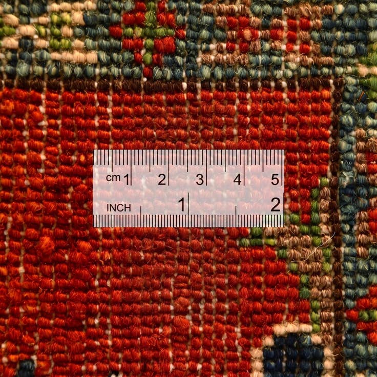 Detail image of 2' 8 x 9' 8 Hand Knotted Kazak Runner Rug
