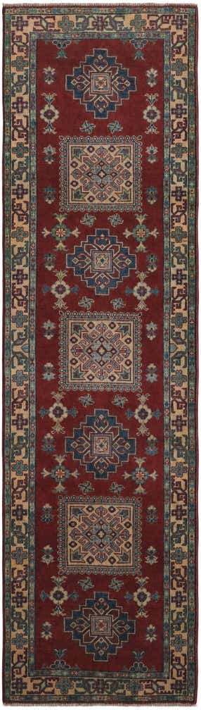 2' 8 x 9' 8 Hand Knotted Kazak Runner Rug