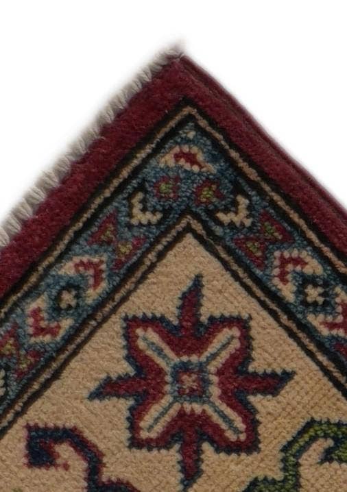 Detail image of 2' 4 x 9' 11 Hand Knotted Kazak Runner Rug