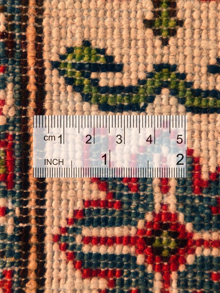 Detail image of 2' 4 x 9' 11 Hand Knotted Kazak Runner Rug