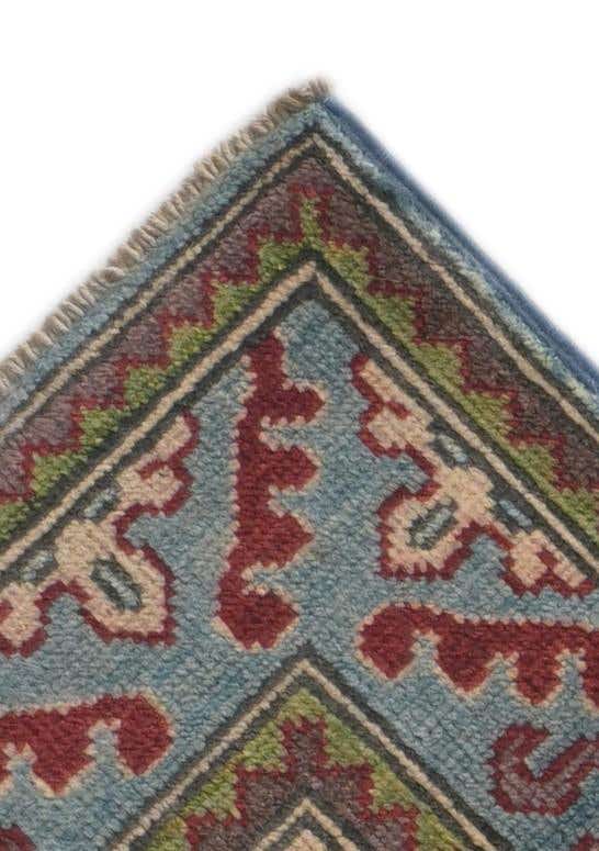 2' 8 x 9' 10 Hand Knotted Kazak Runner Rug