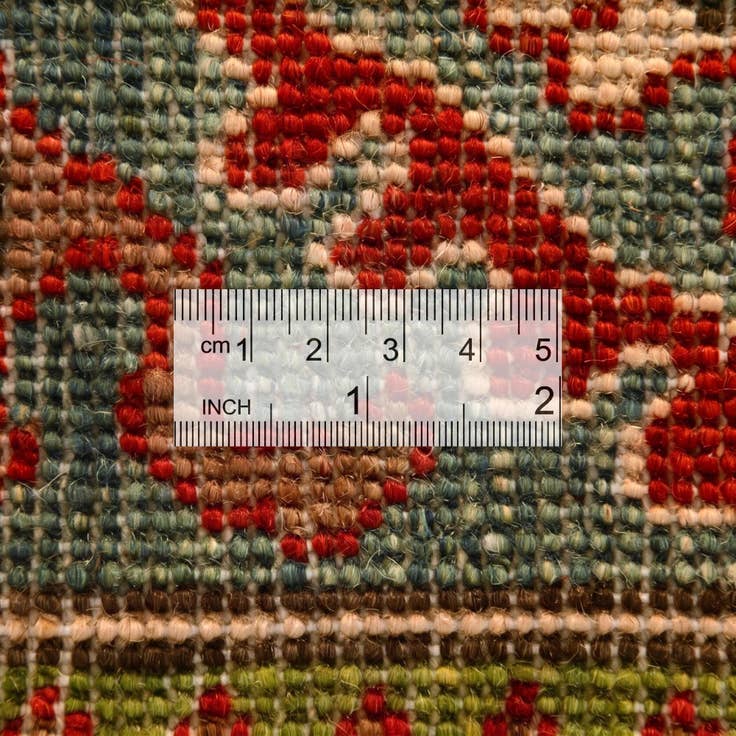 Detail image of 2' 8 x 9' 10 Hand Knotted Kazak Runner Rug
