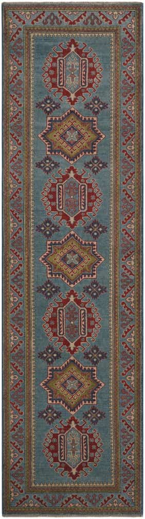 2' 8 x 9' 10 Hand Knotted Kazak Runner Rug