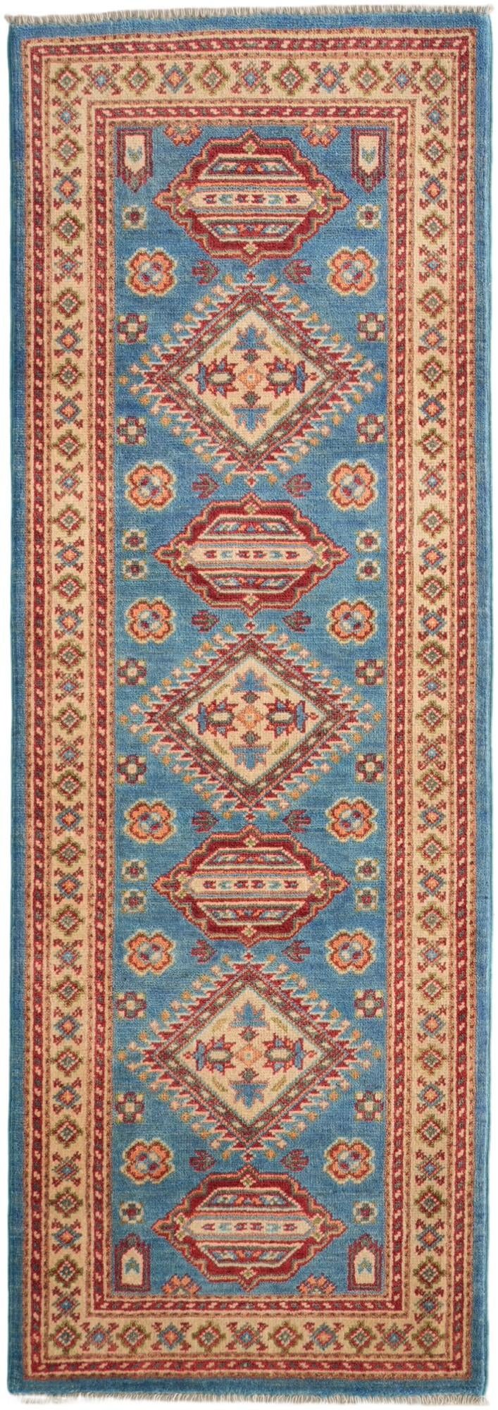 2' x 5' 10 Hand Knotted Kazak Runner Rug